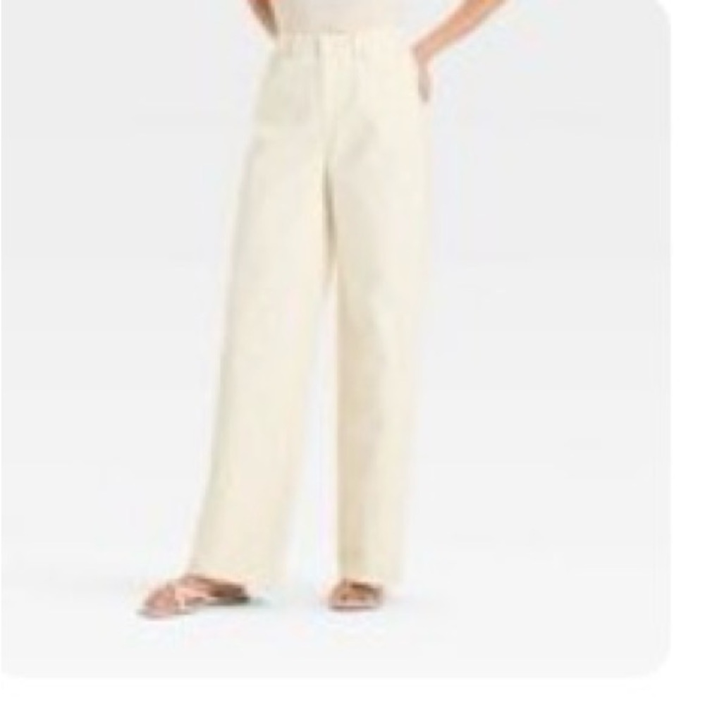 Future Collective mid rise, relaxed, fit wide leg, distressed, jeans